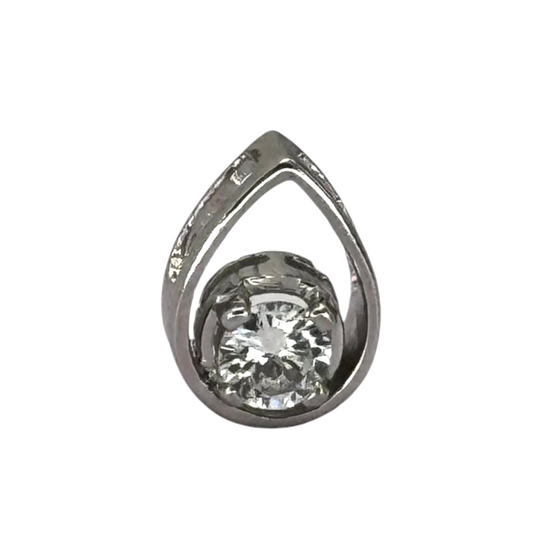 750WG Diamond1=0.20cts Pendant