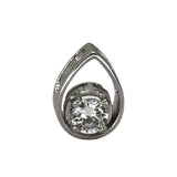 750WG Diamond1=0.20cts Pendant