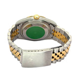 Rolex 16233 Datejust Halfgold Mother Of Pearl Dial, Diamonds Index and Bezel Watch, 36mm