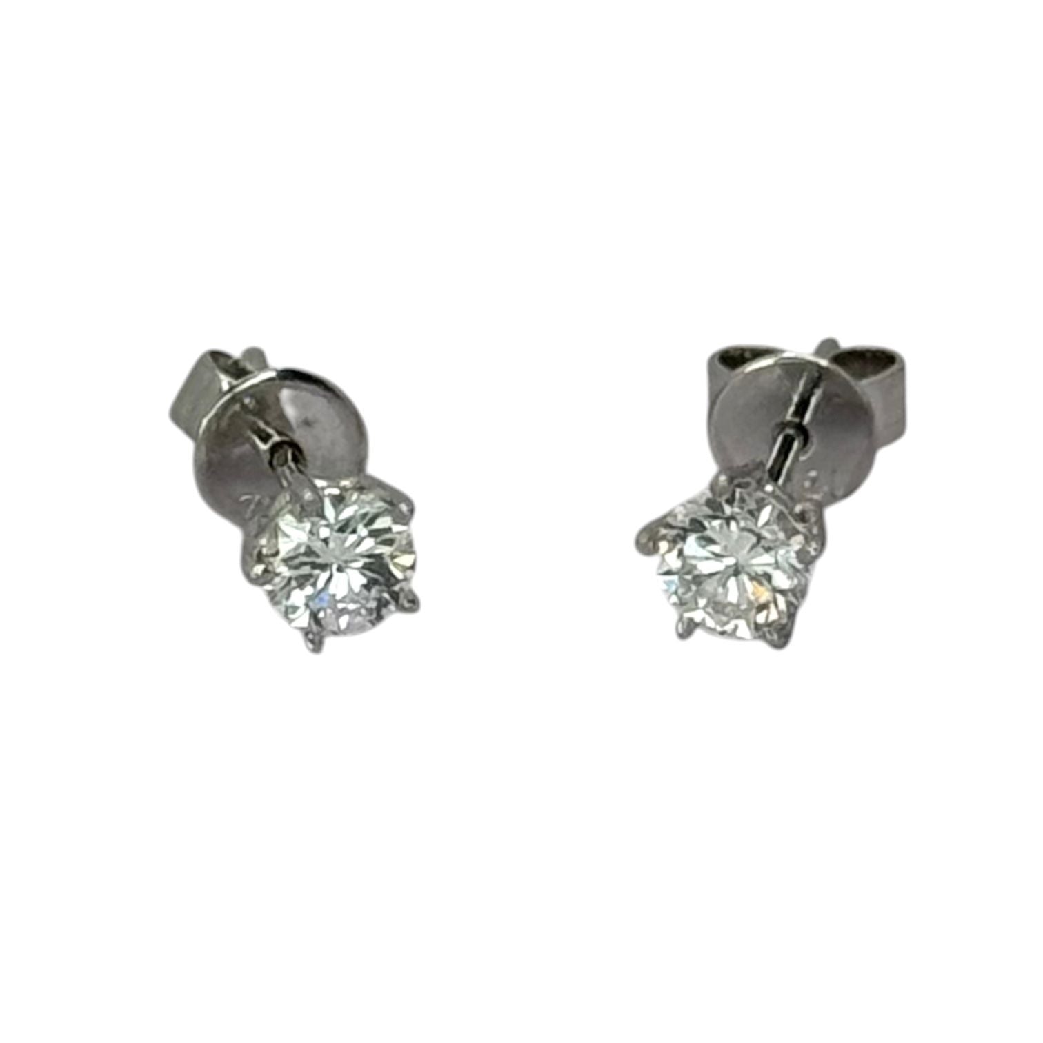 750WG Diamond2=Appx 0.5cts Earring Main image
