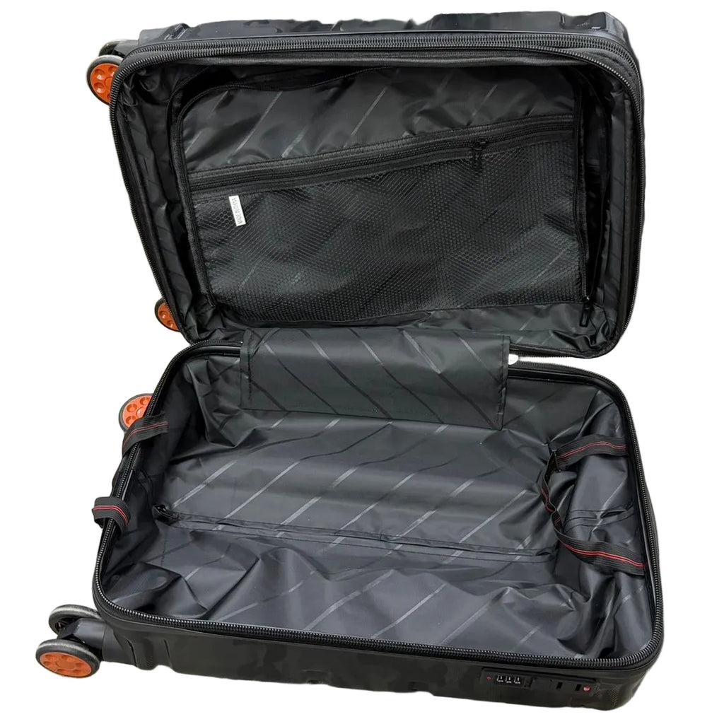 20 Inch Camouflage Luggage Suitcase with Union Jack Design