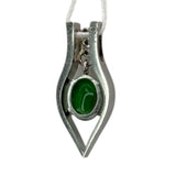 PT900 Jade Diamonds Pendant