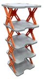 5 Layer Collapsible Shoe Rack