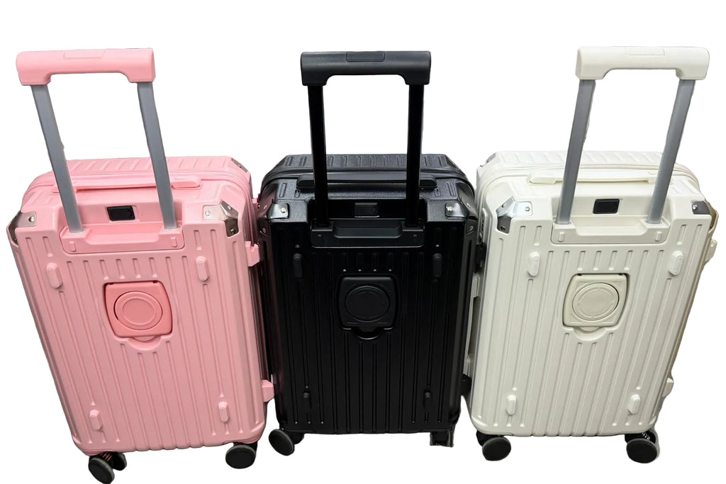20 Inch Luggage Suitcase with Cup Holder
