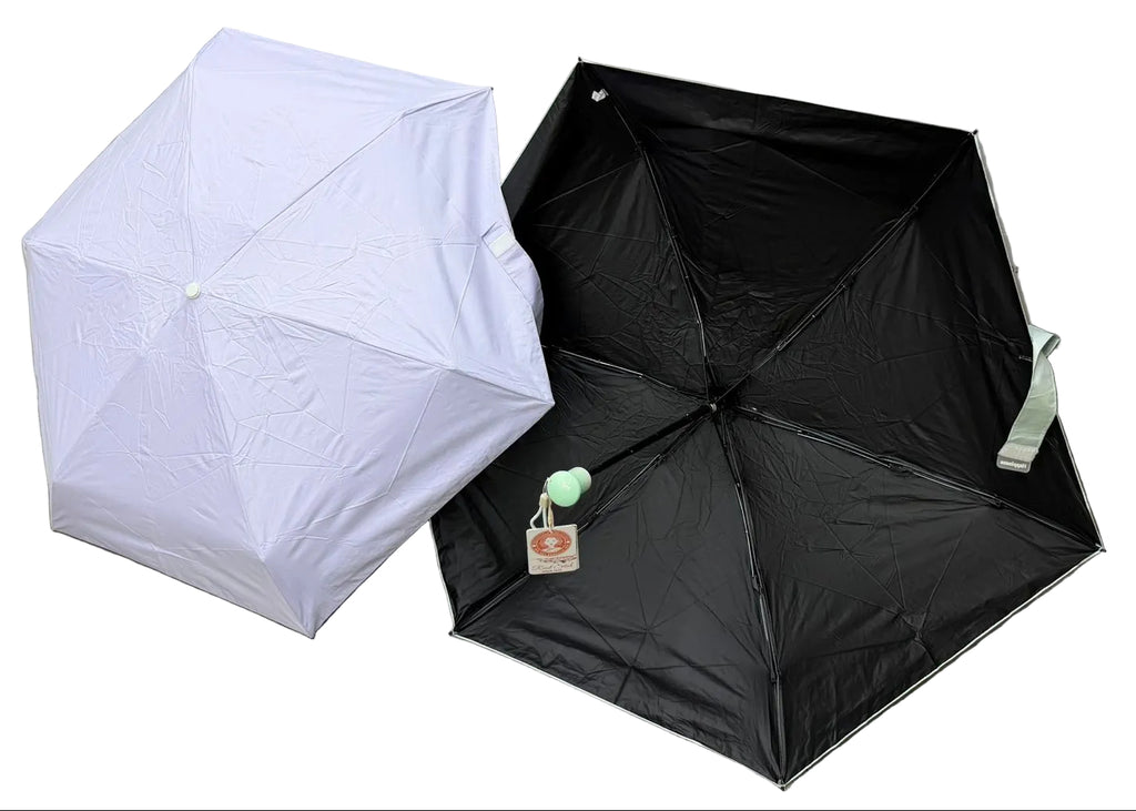 50cm Folding Umbrella “Keep Happiness” 6K Frame 5 Colours