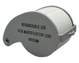 60x25mm Rechargeable Eye Loupe Magnifier