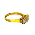 PM900YG Diamond D5=1.05ct Ring w/Cert