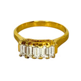 PM900YG Diamond D5=1.05ct Ring w/Cert