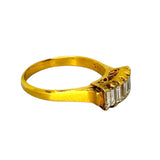 PM900YG Diamond D5=1.05ct Ring w/Cert