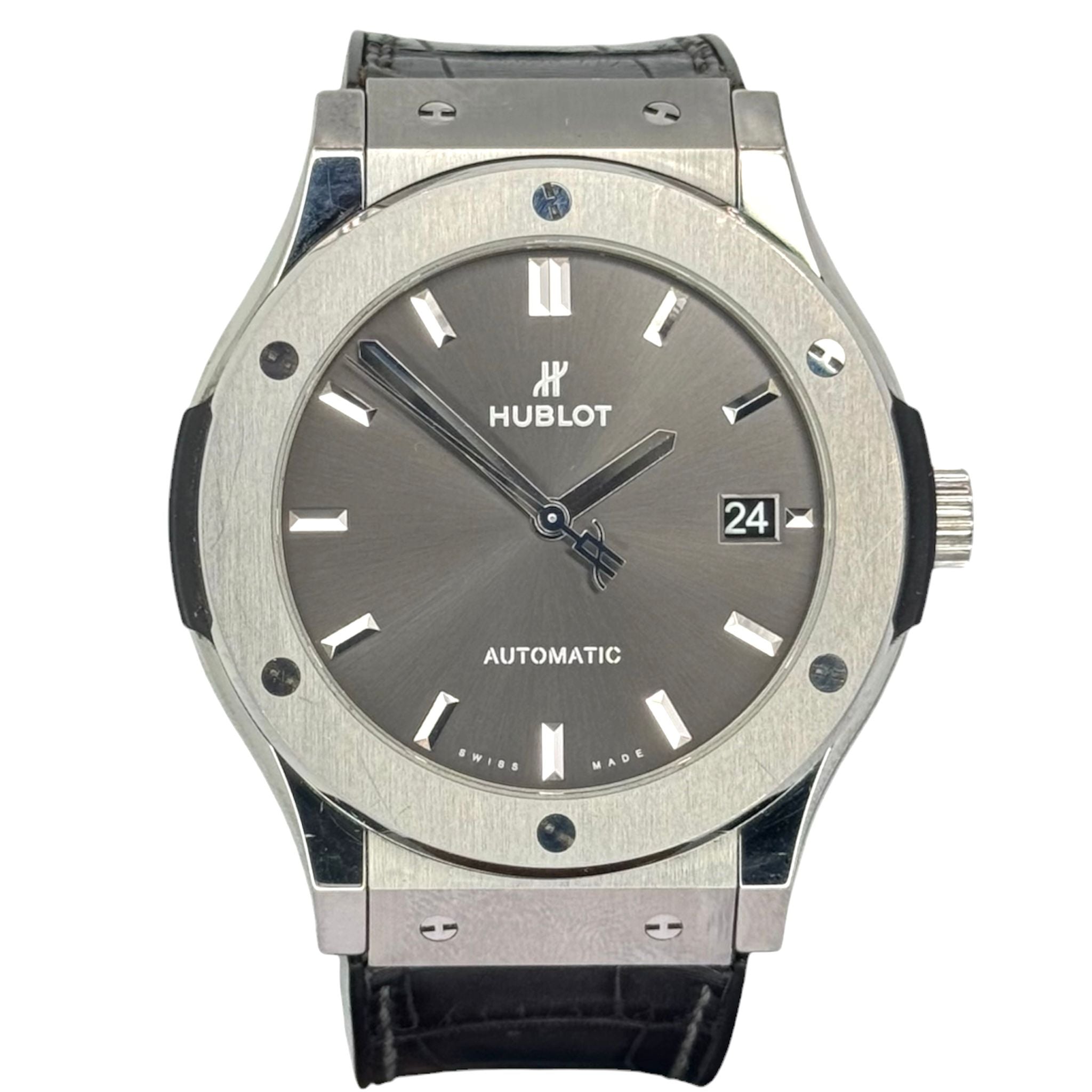 Hublot 511.NX.7071 Classic Fusion Racing Grey Titanium Automatic Watch , w/Card and Case, 45mm Main image
