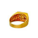 850YG Diamond D9=1.53ct Men Ring
