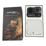 Insta360 Ace Pro 2 Pack Dual Battery - 8K Action Camera, Waterproof Video Camera, Leica Lens, 1/1.3" Sensor, HDR 4K, Flip Screen, Audio Pro, for Vlog, Motorcycle, Sport, Travel, Skiing