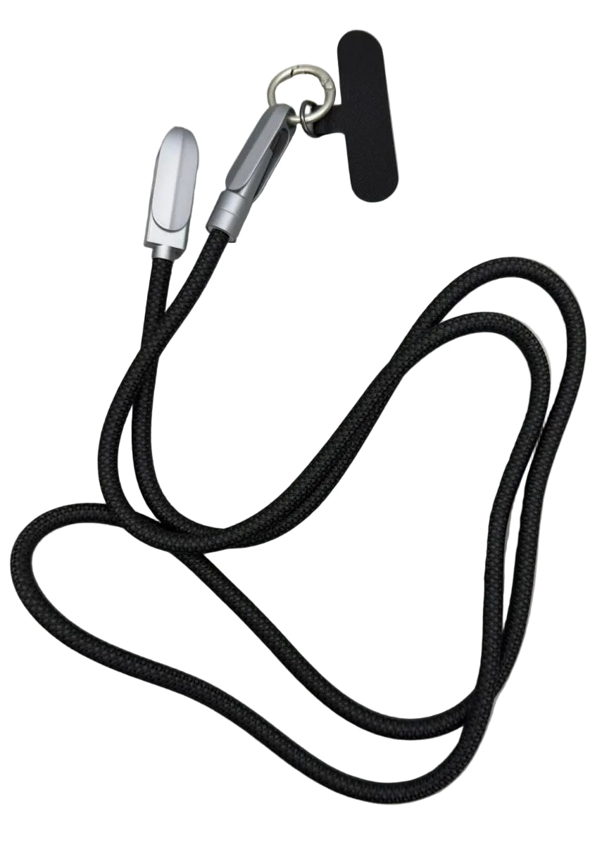 2 in 1 Lanyard Charging Cable USB A to Lightning