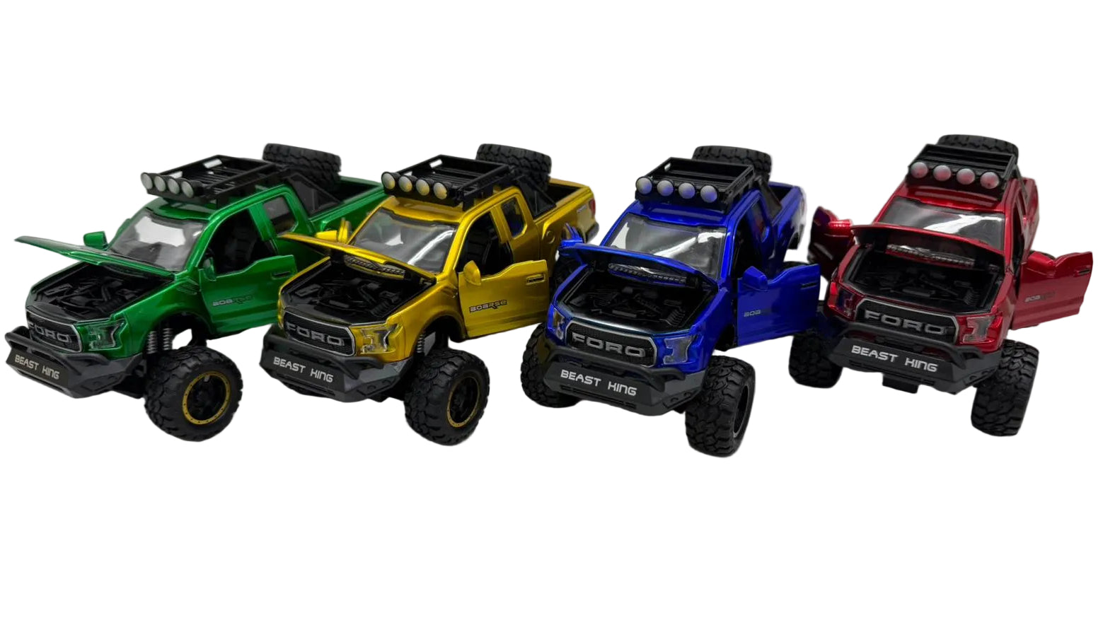 Kids 4WD Off Road Pickup Truck Toy Secondary image