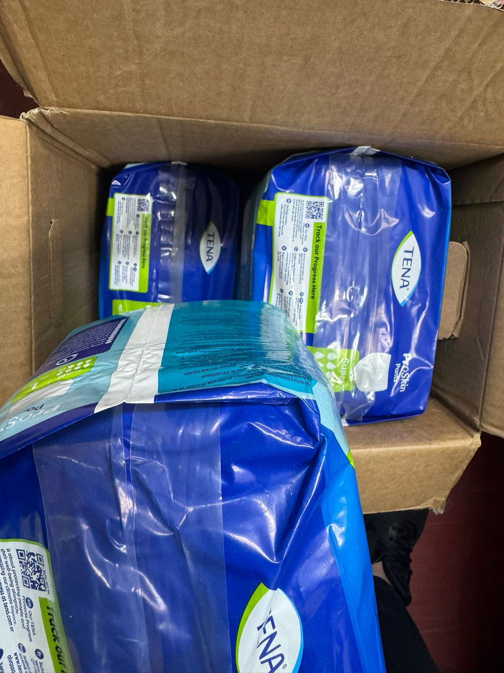 Tena PROskin Pants Normal Adult Diapers, L Size (4PACK X 12PCS)