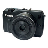 Canon EOS M 18.0 MP Compact Systems Camera with 3.0-Inch LCD and EF-M22 STM Lens and 18-55mm Lens Black