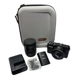 Canon EOS M 18.0 MP Compact Systems Camera with 3.0-Inch LCD and EF-M22 STM Lens and 18-55mm Lens Black