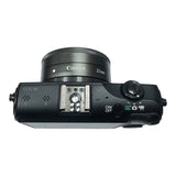 Canon EOS M 18.0 MP Compact Systems Camera with 3.0-Inch LCD and EF-M22 STM Lens and 18-55mm Lens Black