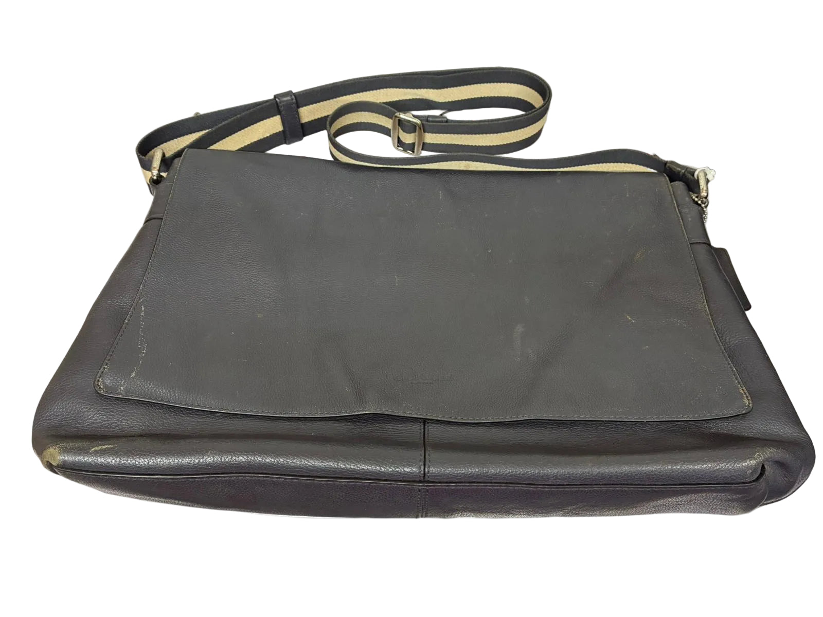 Coach F54792 Charles Varsity Smooth Leather Messenger Bag