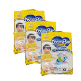MamyPoko Standard Pants Baby Diapers, XL, 12-17kg, 40 Pcs x 3 Packs [Carton]