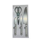 Berghoff Knife Set w/ Scissors 4pcs set