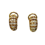 750YG Diamond Earring