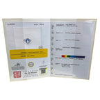 PT850 Natural Blue Sapphire=1.97cts, Diamond=0.38cts Ring w/Cert