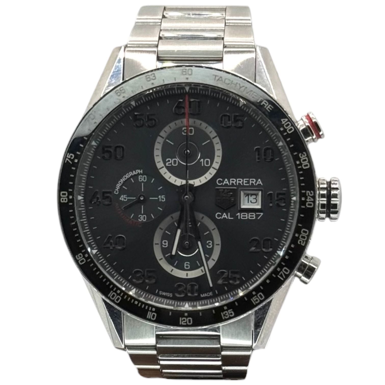 Tag Heuer CAR2A11 Carrera Calibre 1887 Chronograph Automatic Men Watch, 43mm Main image