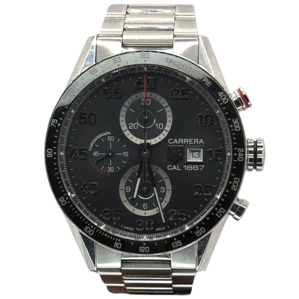 Tag Heuer CAR2A11 Carrera Calibre 1887 Chronograph Automatic Men Watch, 43mm
