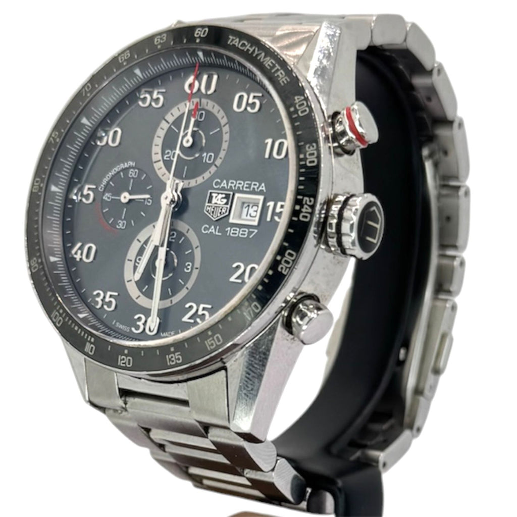 Tag Heuer CAR2A11 Carrera Calibre 1887 Chronograph Automatic Men Watch, 43mm