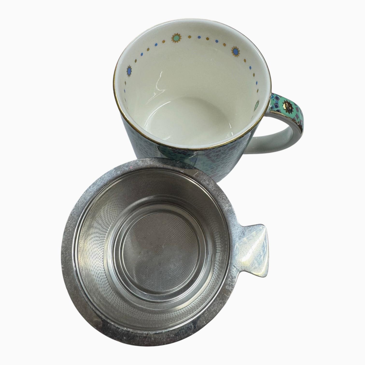 T2 Tea Mug w/Strainer , No Box