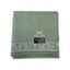 Celine Handkerchief - Green / Light Blue Border