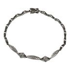 850WG Diamond Bracelet, Length 18CM