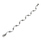 750WG Diamond Bracelet, 16.5cm