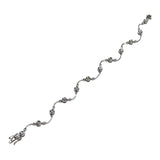 750WG Diamond Bracelet, 16.5cm