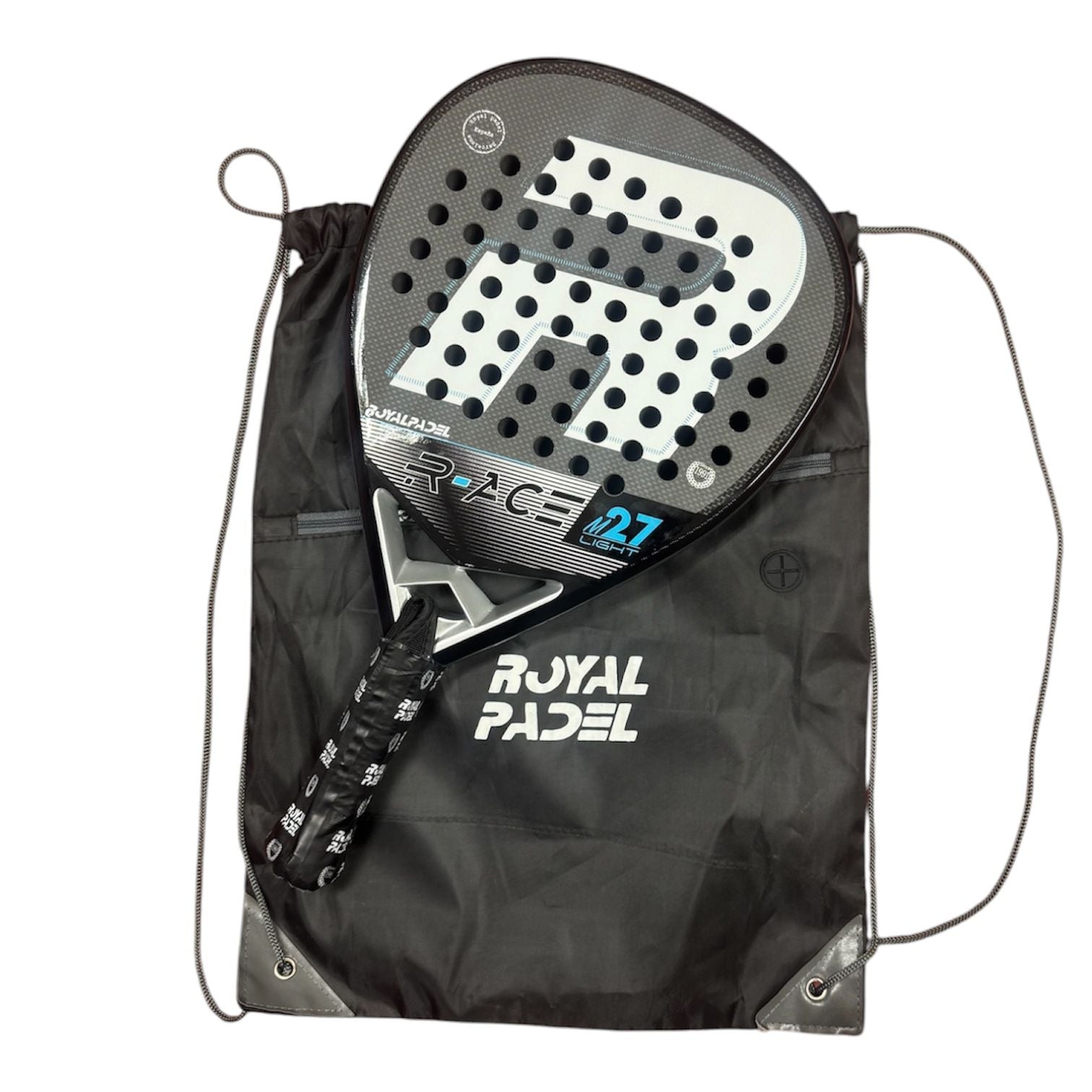 Royal Padel R-Ace M-27 light Padel Racket w/Bag