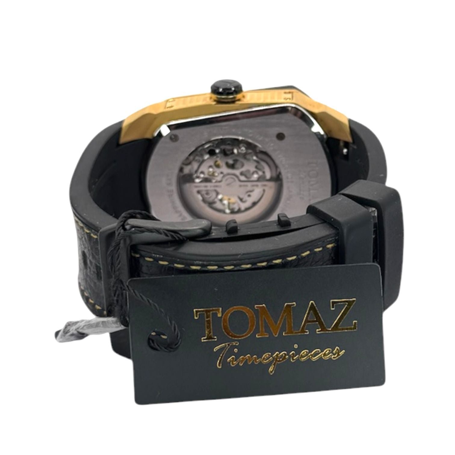 Tomaz TW028-1D6 Automatic Dragon And Tiger Dial Skeleton Dial Watch ,41.7mm x 50mm