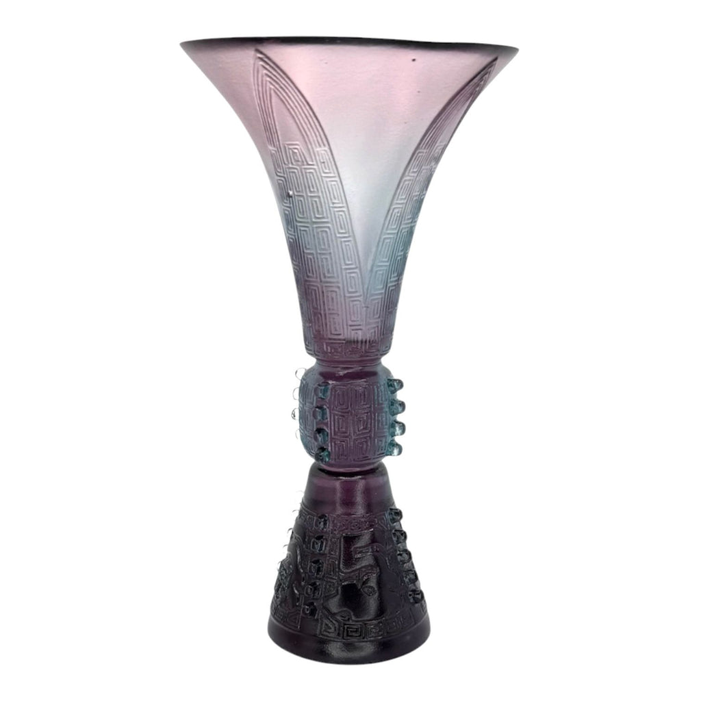 Liu Li Presenting Wine Vase, Heigh:14.5cm