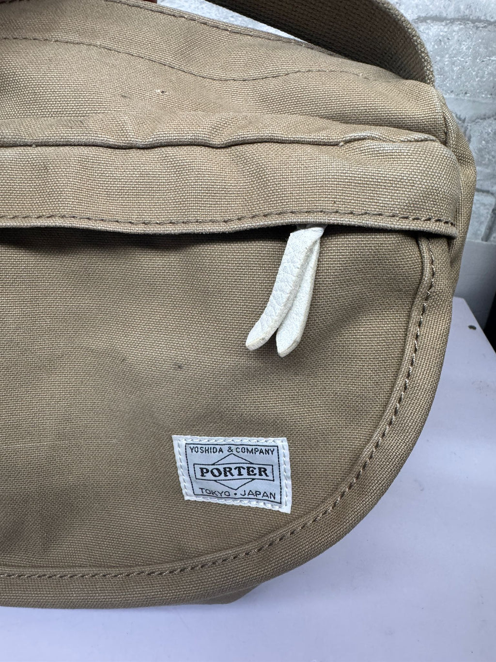 Yoshida & Co Porter Shoulder Bag Canvas 2 Compartment