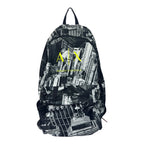 Armani Exchange Backpack Bag Black & White City Scape Design