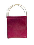Cartier Trinity Burgundy Tote Bag