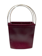 Cartier Trinity Burgundy Tote Bag