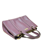 Kate Spade Leather Bag Tote Zip Maroon