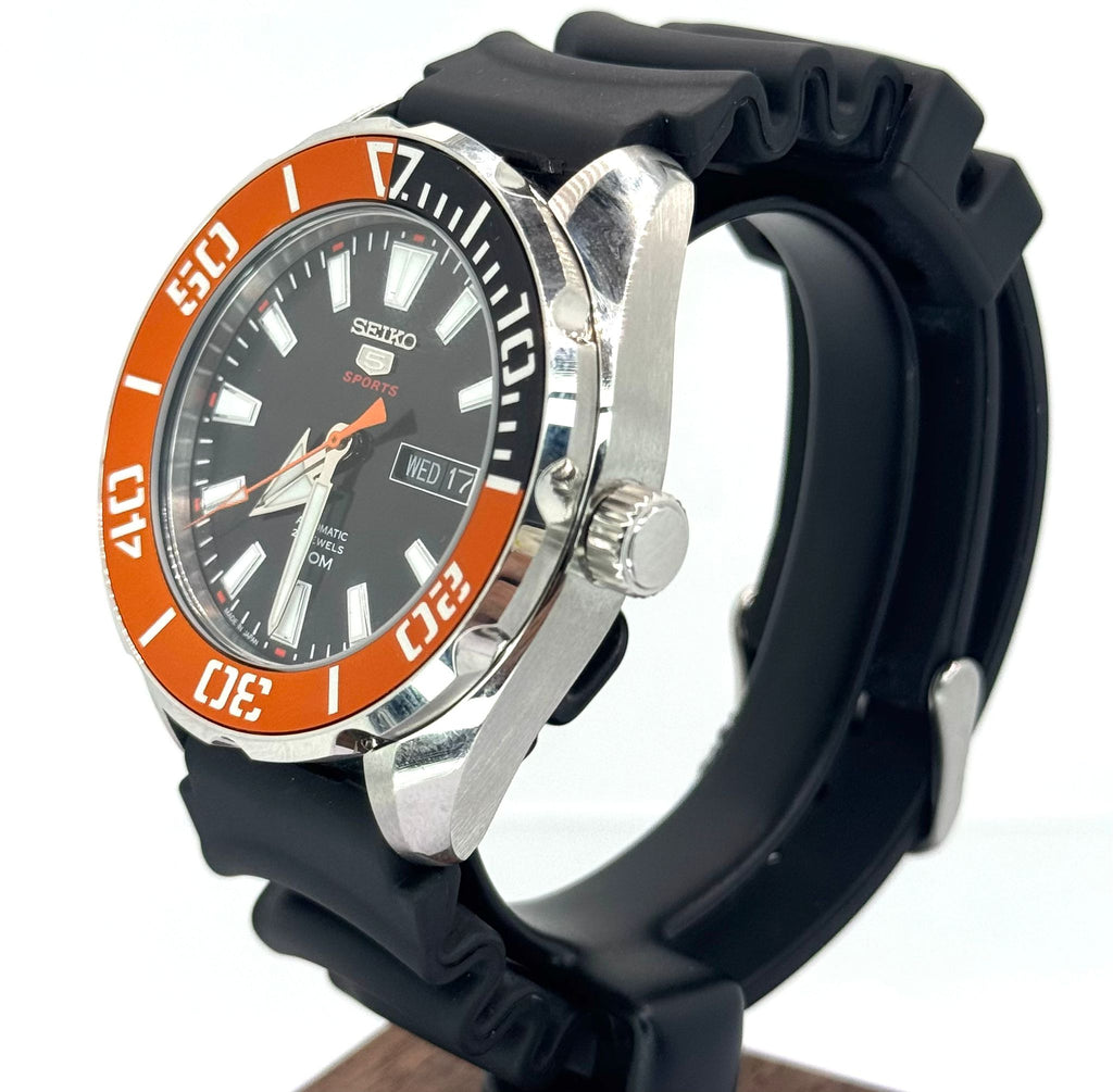 Seiko SRPC59J1 Seiko 5 Sports Men's Automatic Watch, 45mm