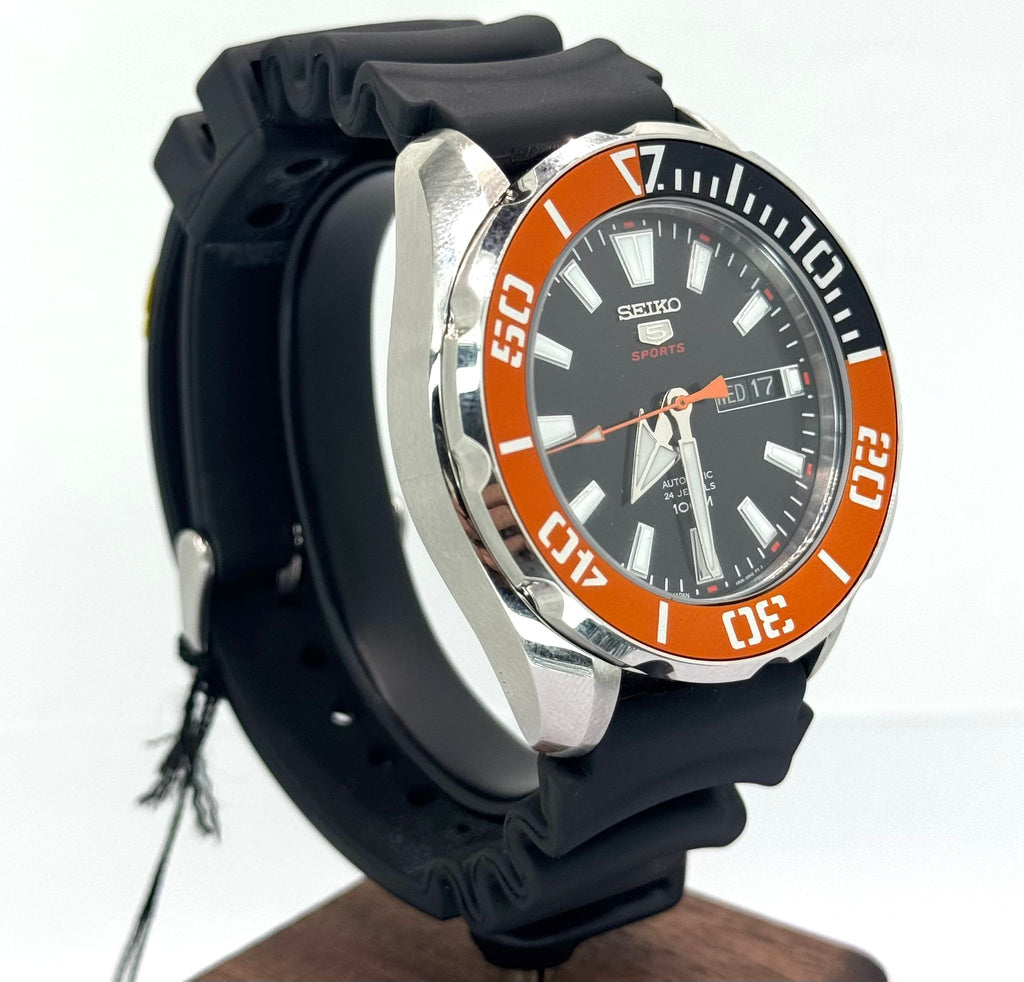 Seiko SRPC59J1 Seiko 5 Sports Men's Automatic Watch, 45mm