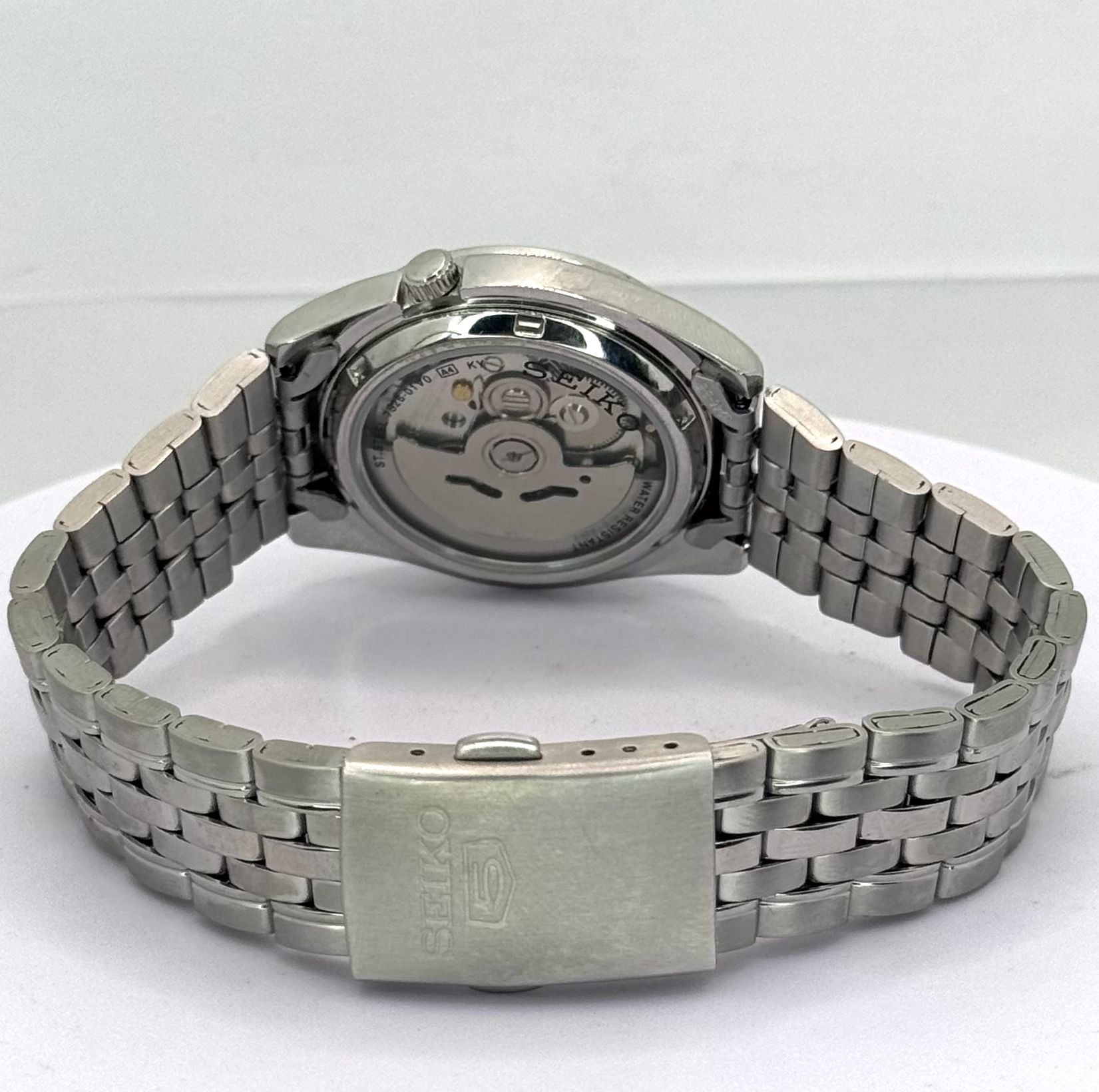Seiko 5 SNK375K1 Black Dial Gents Automatic Watch, 37mm
