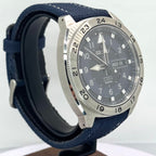 Seiko SRPC73K1 Criteria Daydate Automatic Watch, 44mm