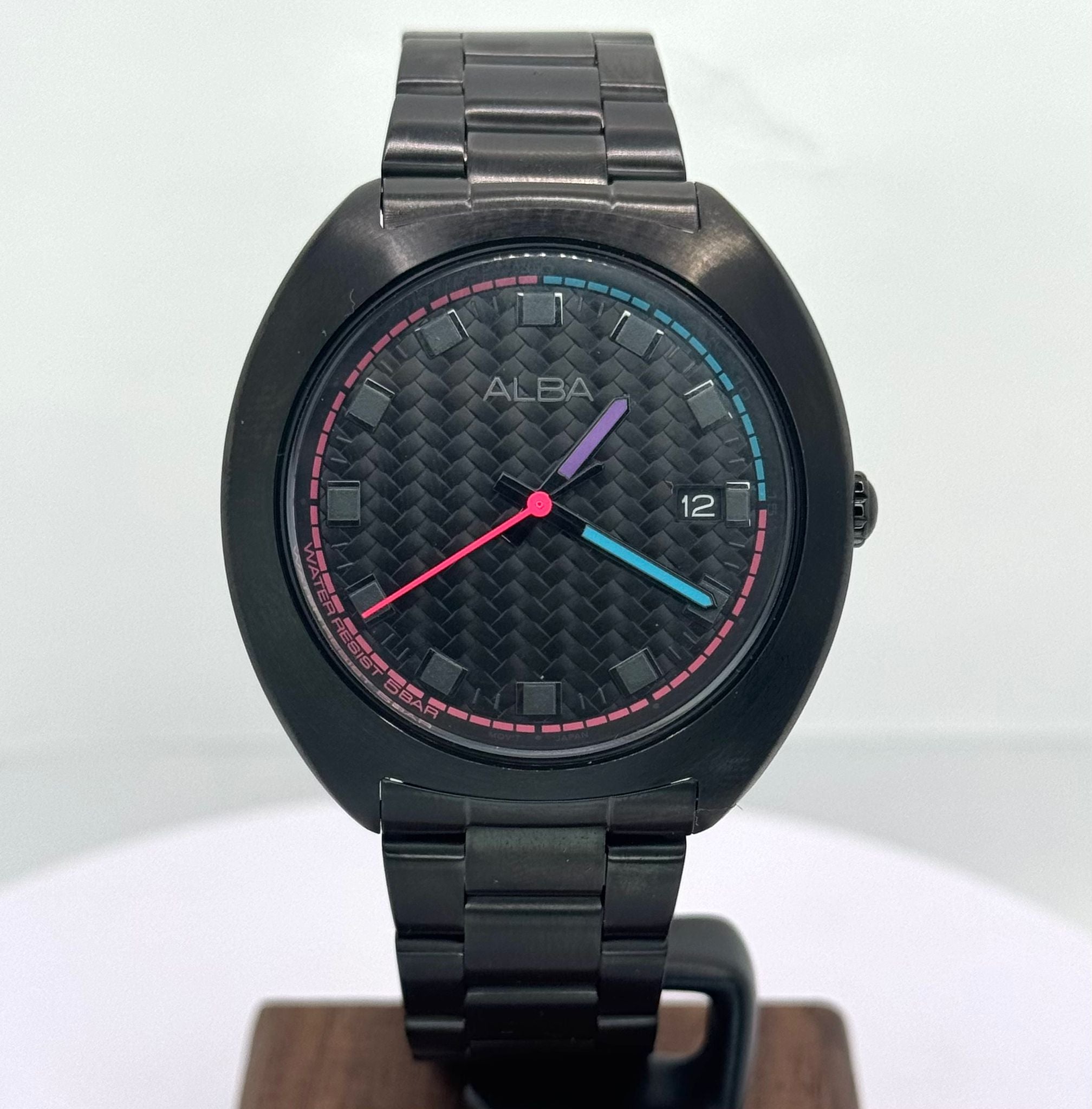 ALBA Tokyo Neon AS9K91X1 Quartz Bracelet Watch, 40mm Main image