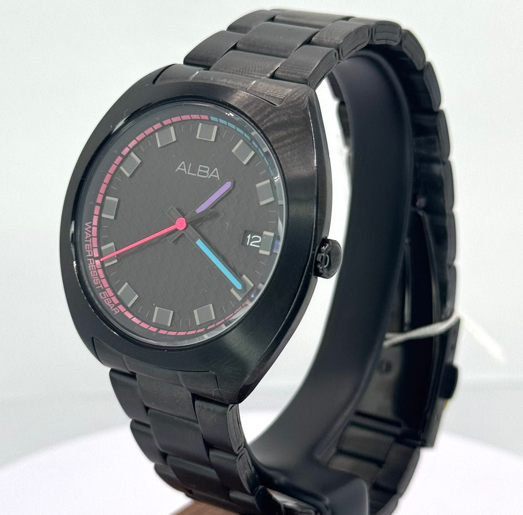 ALBA Tokyo Neon AS9K91X1 Quartz Bracelet Watch, 40mm