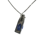 Tanzanite Pt900 Pt850 Necklace